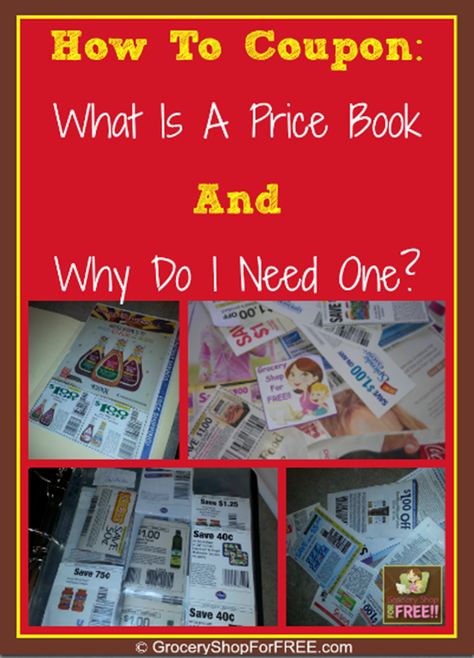 How To Coupon: What Is A Price Book And Why Do I Need One?